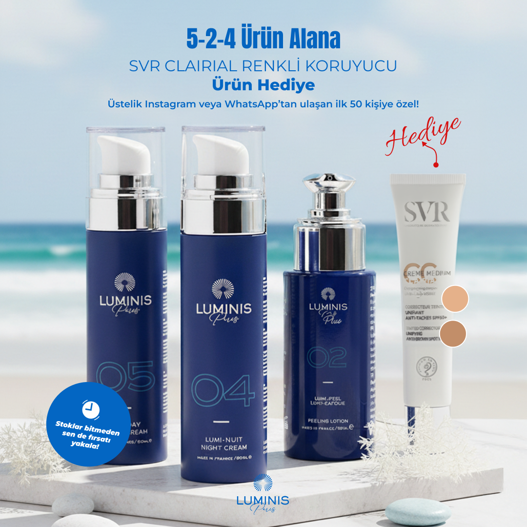 LUMI 3'lü Bakım Seti (Day + Night + Peel)