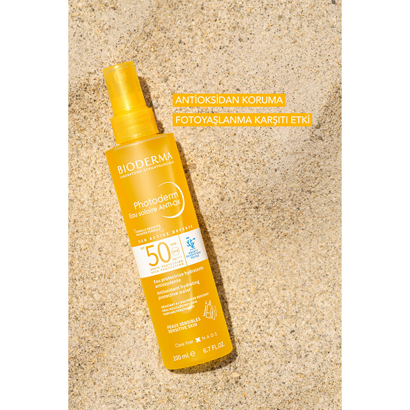 BIODERMA Photoderm Anti-Ox Sun Protective Water SPF50 (200ml) - Görsel 3