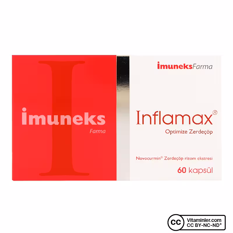 IMUNEKS Inflamax Optimize Zerdeçöp (60 Kapsül) - Görsel 2