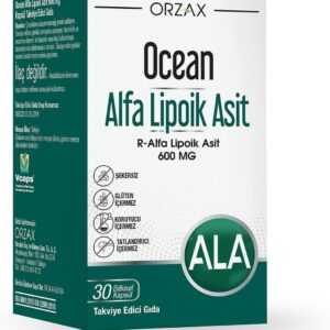 Ocean Alfa Lipoik Asit 600mg Bitkisel Kapsül
