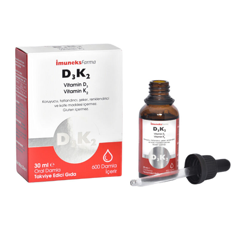 IMUNEKS D3-K2 Takviye Edici Gıda Damla (30ml)