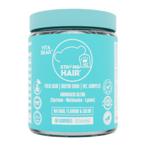 VITA BEAR Strong Hair Gummy Vitamin (60 Adet)