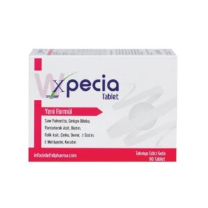 X-PECIA Saç Dökülmesine Karşı Bitkisel Takviye (60 Tablet)