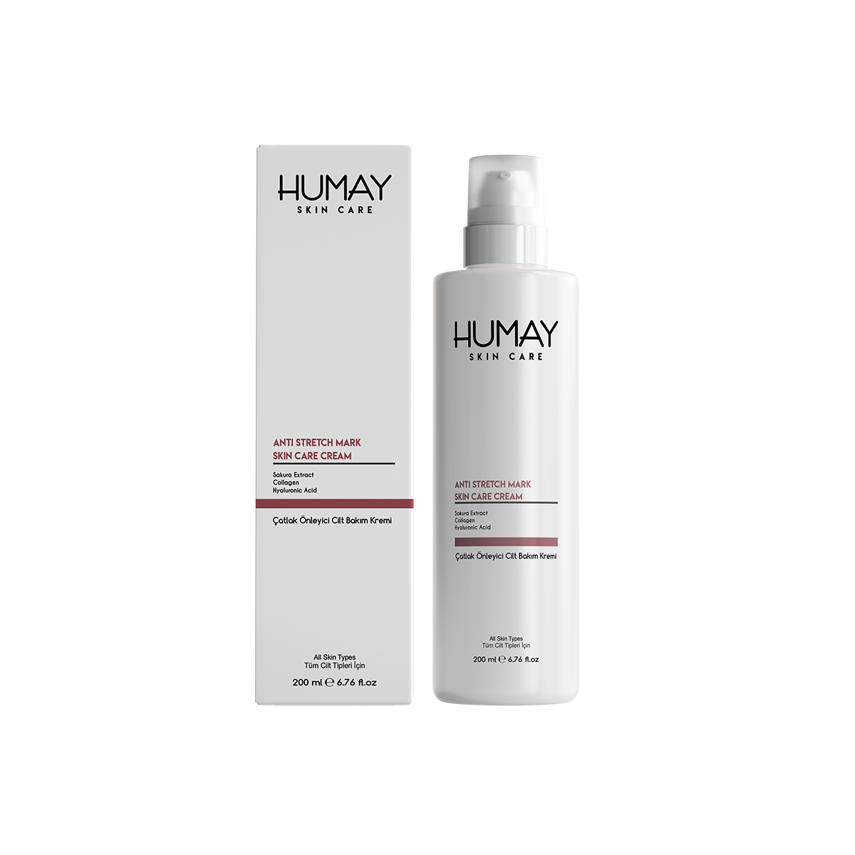 HUMAY Anti-Stretch Mark Skin Care Cream (200ml)