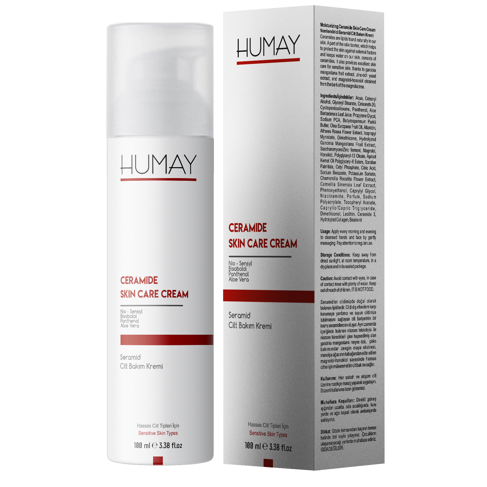HUMAY Seramid Cilt Bakım Krem (100ml)